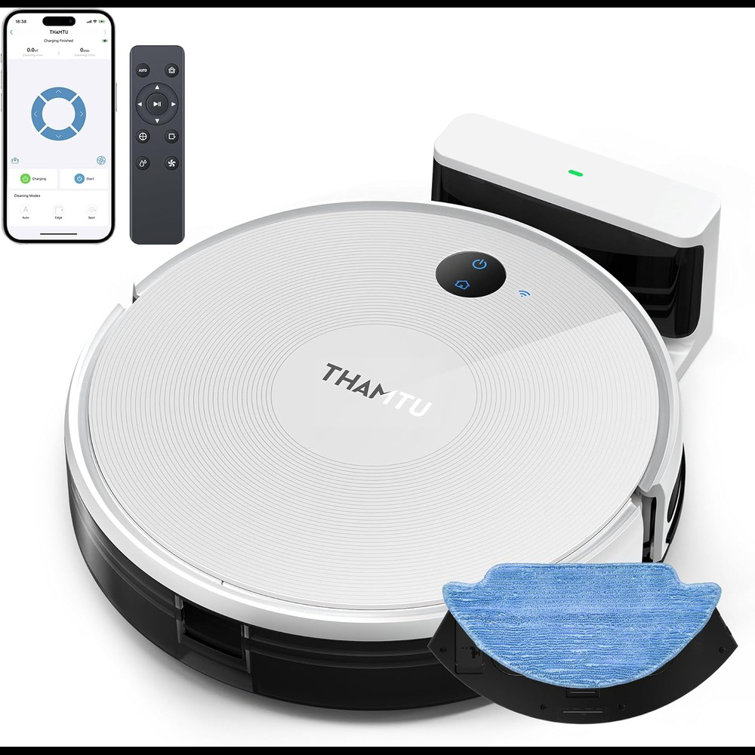 Aristell Robot Vacuum Cleaner And Mop Combo Smart Navigation Strong